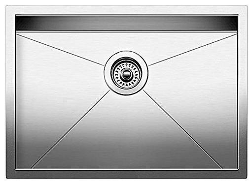 Blanco 442079 Quatrus Medium Single Bowl Ada Stainless Steel