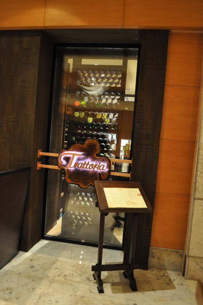 Black WineHive Pro at Taj Hotel Trattoria Restaurant in Mumbai, India