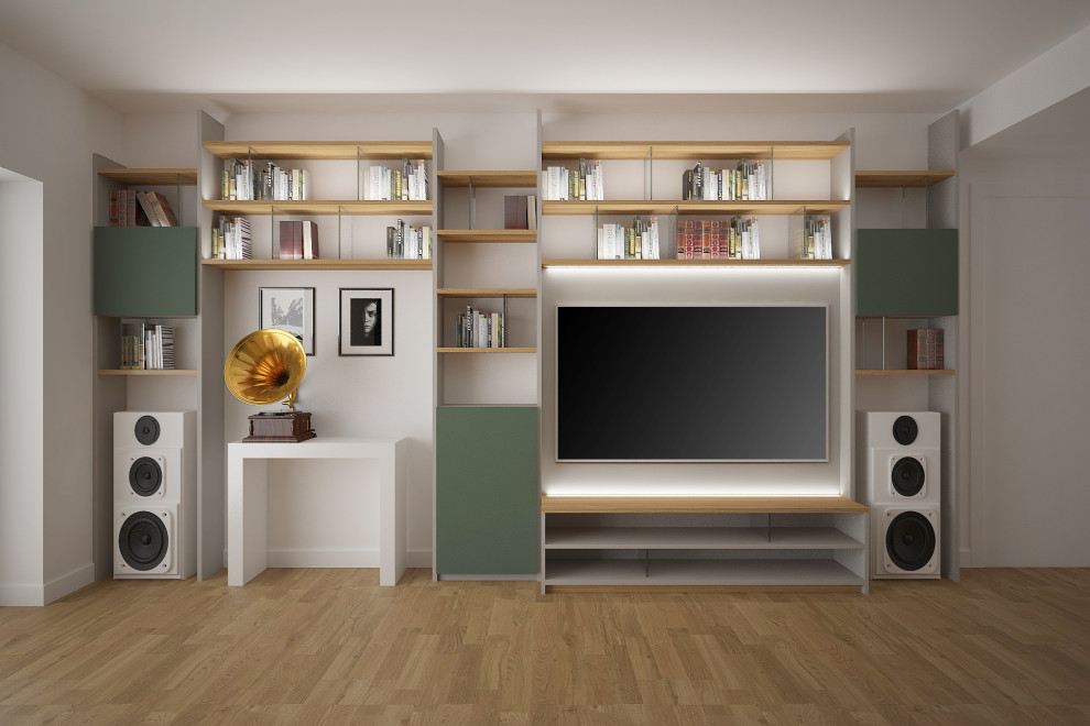 Pareti TV Contemporanee, Minimaliste e Funzionali