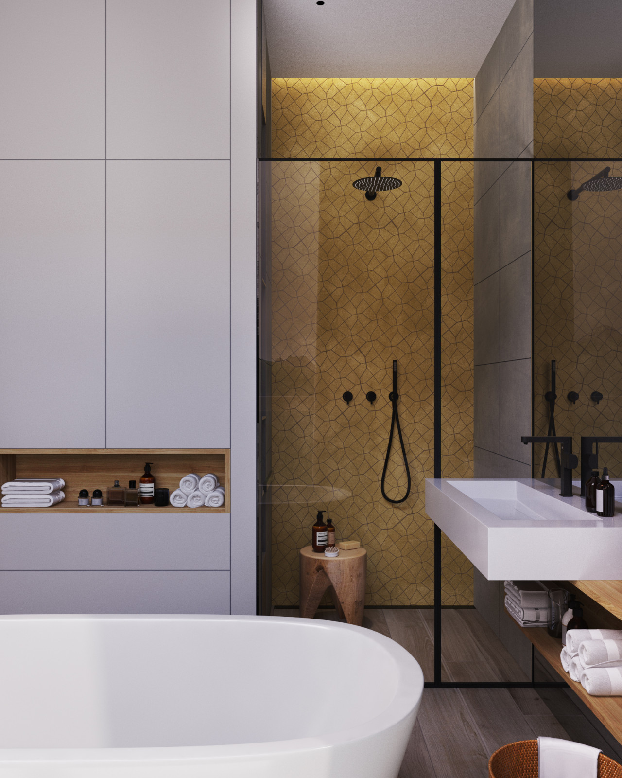 Дизайн ванной комнаты в современном стиле