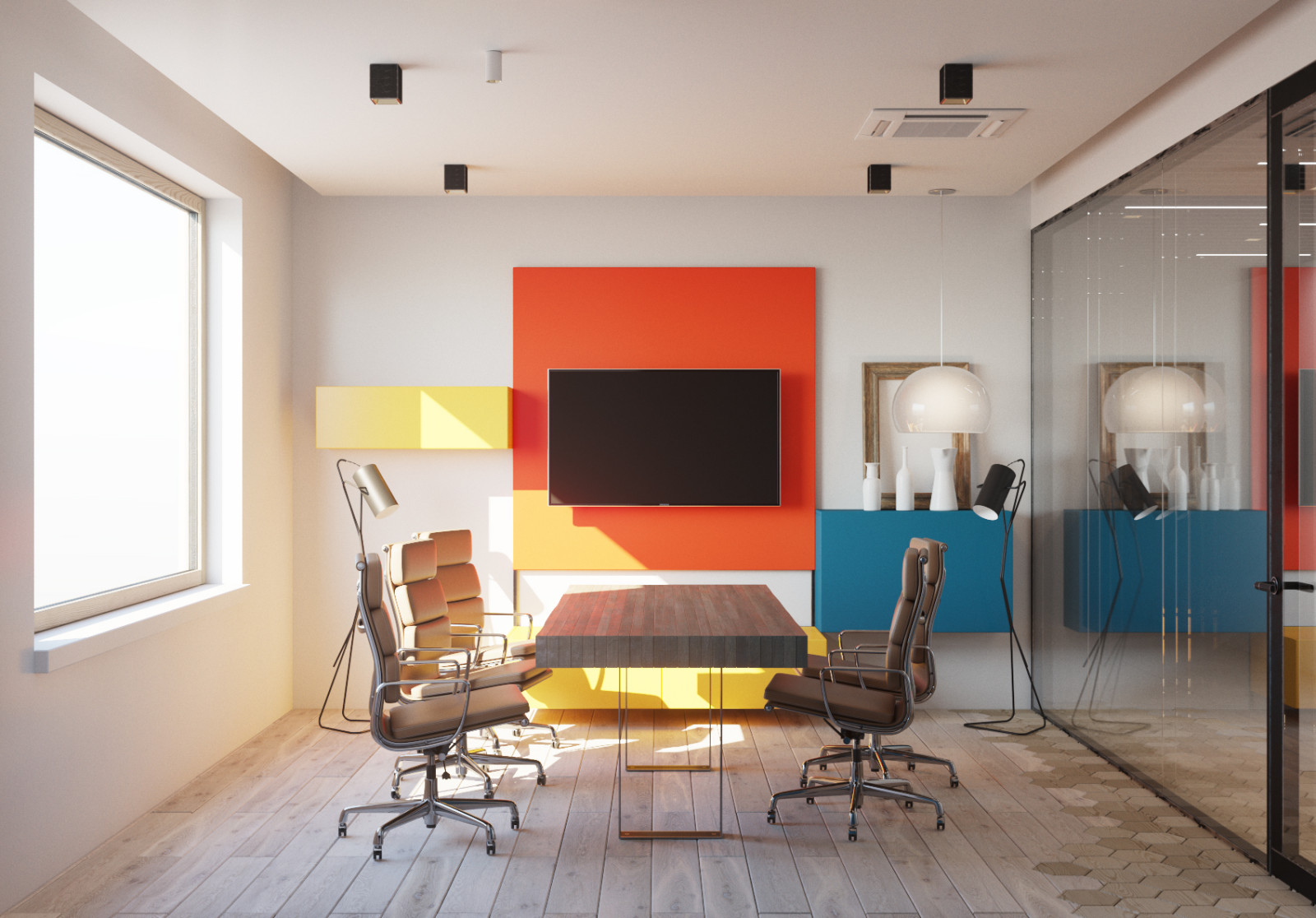 Переговорная Пит Мондриан