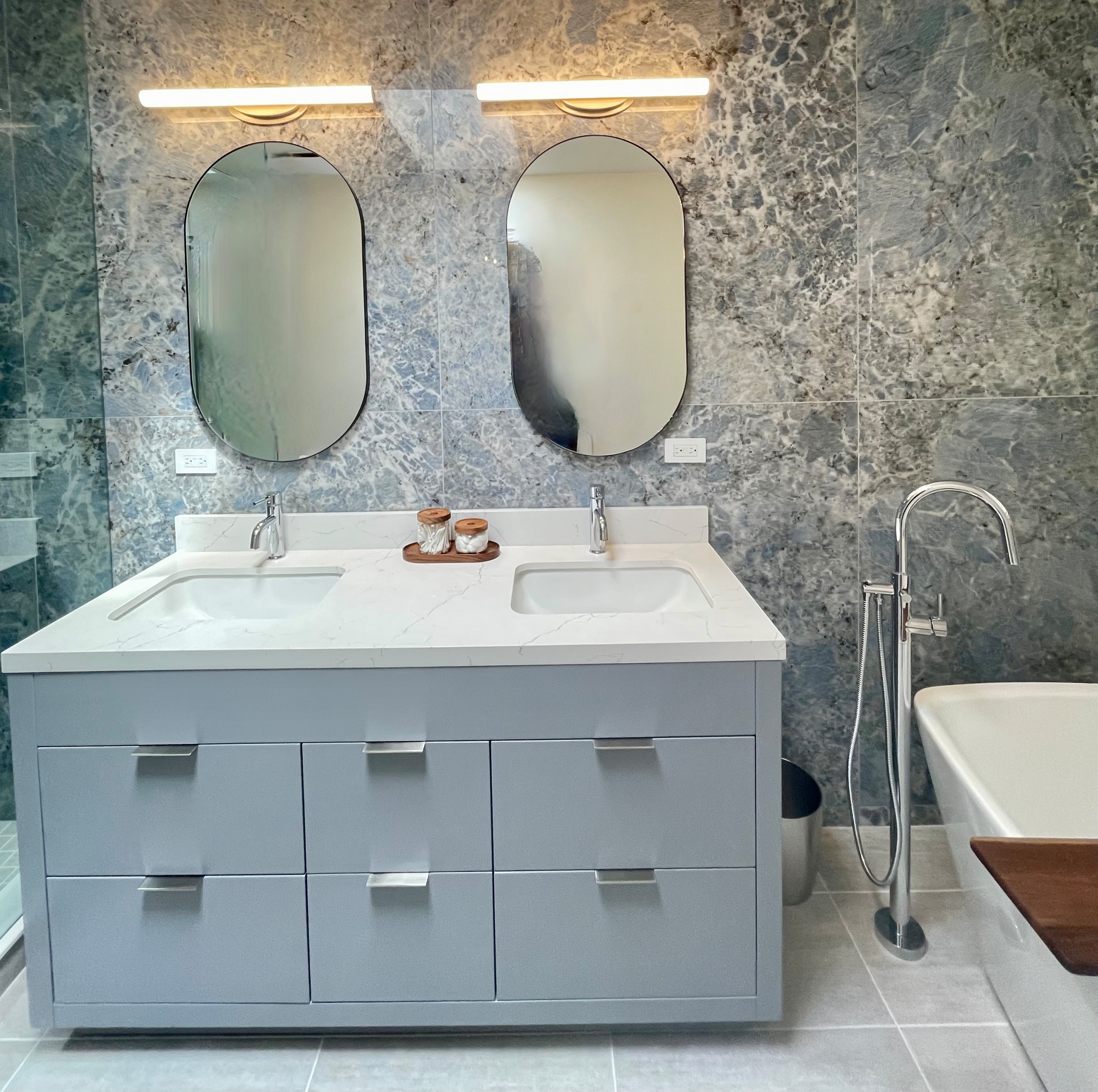 Tranquil bathroom oasis