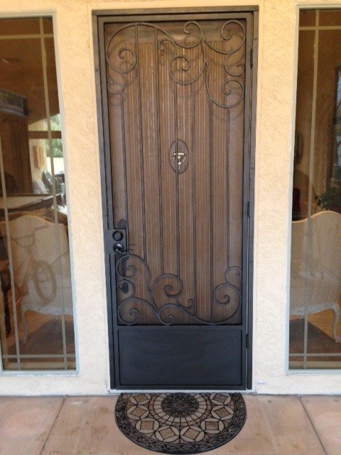 Traditional entryway in Phoenix.