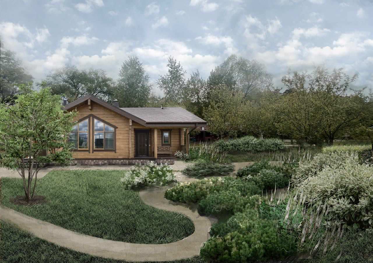 Сад в Поздняково