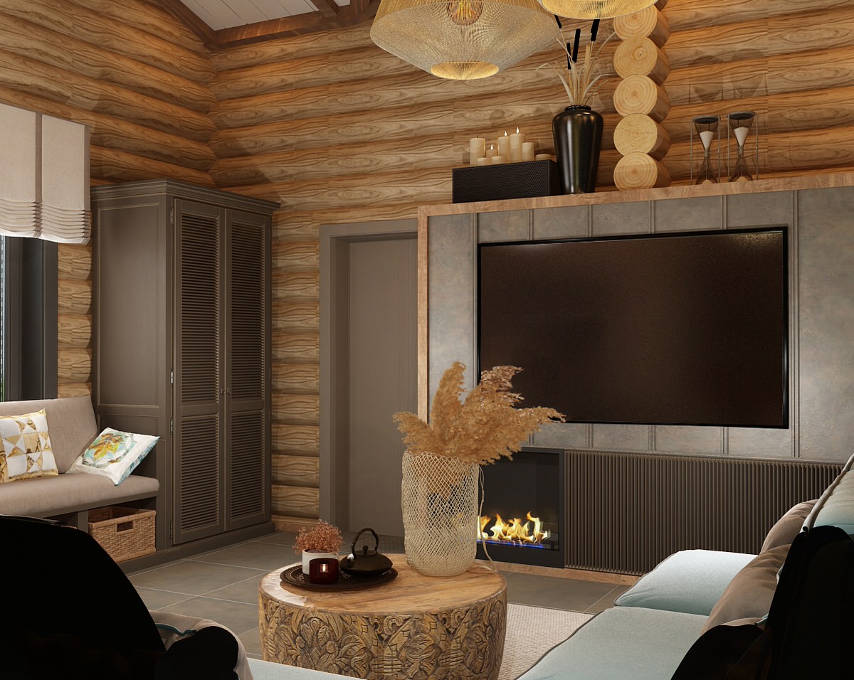 Баня из сруба