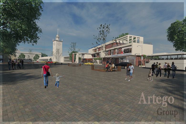 Проект торгового центра в Симферополе