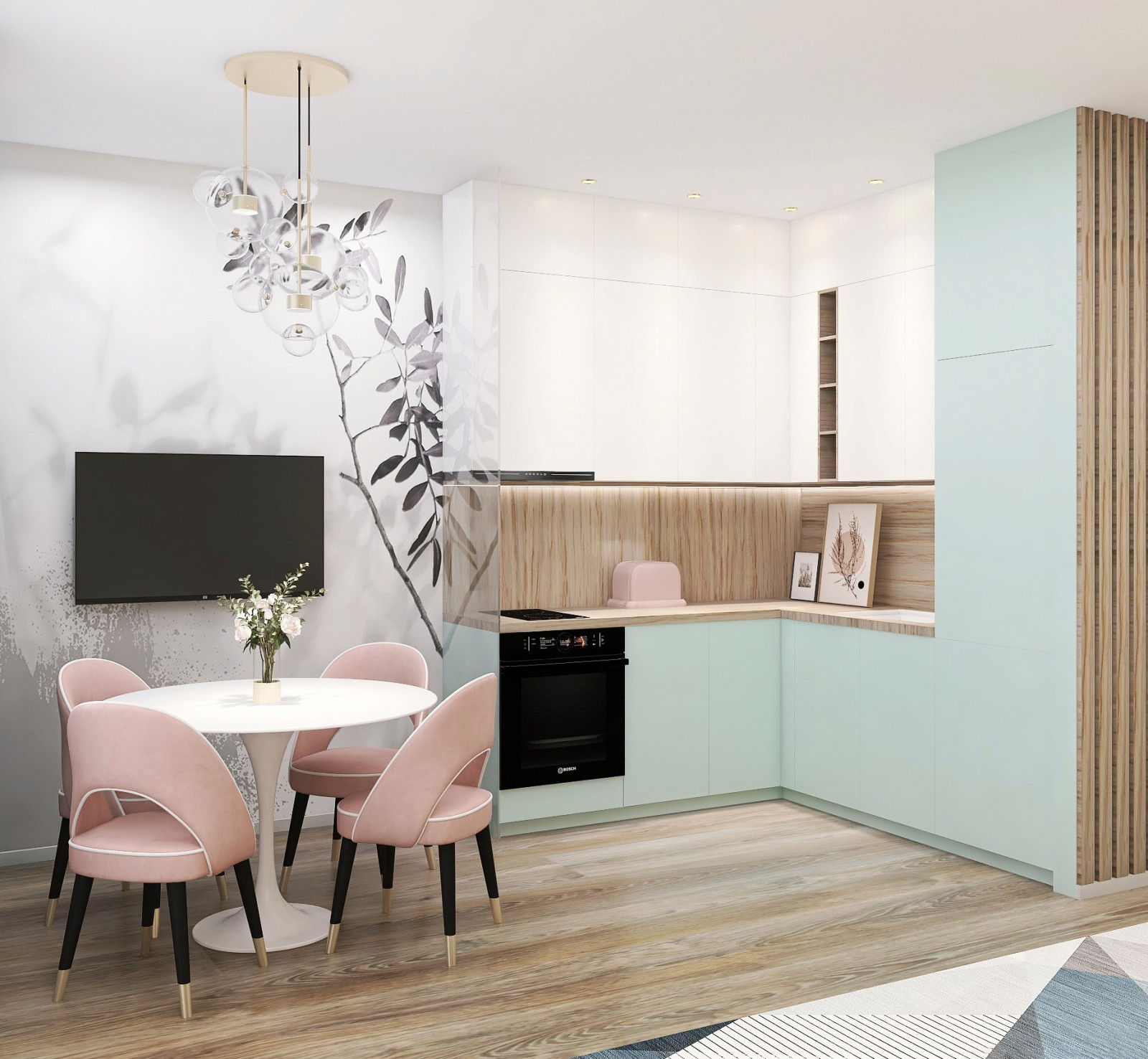 Двушка для молодой семьи в ЖК Настоящее: 80 м2 на троих