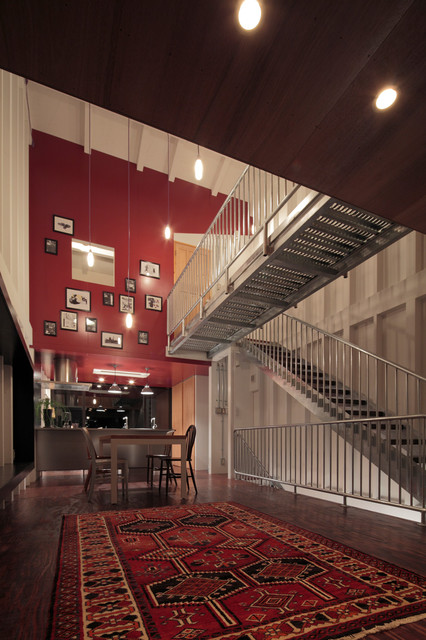 Ad residence industrial-esszimmer