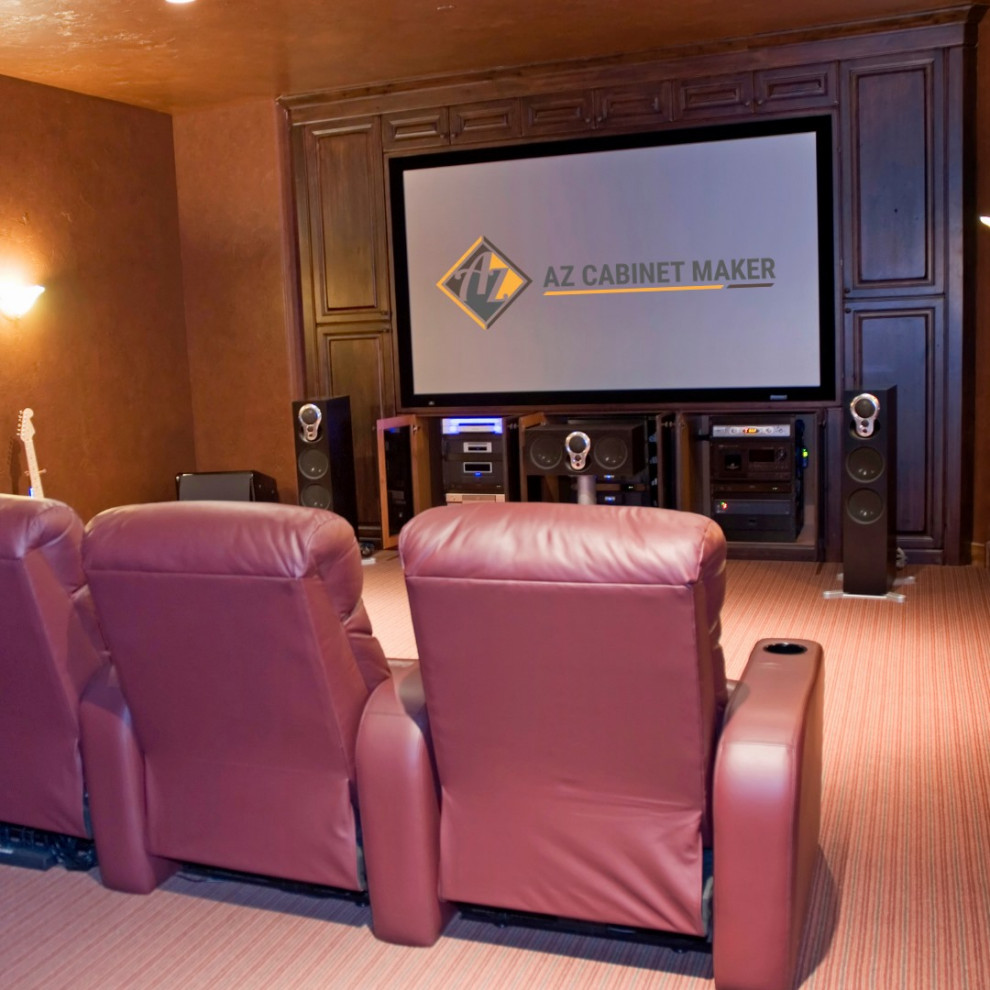 Photo of a home cinema in Phoenix.