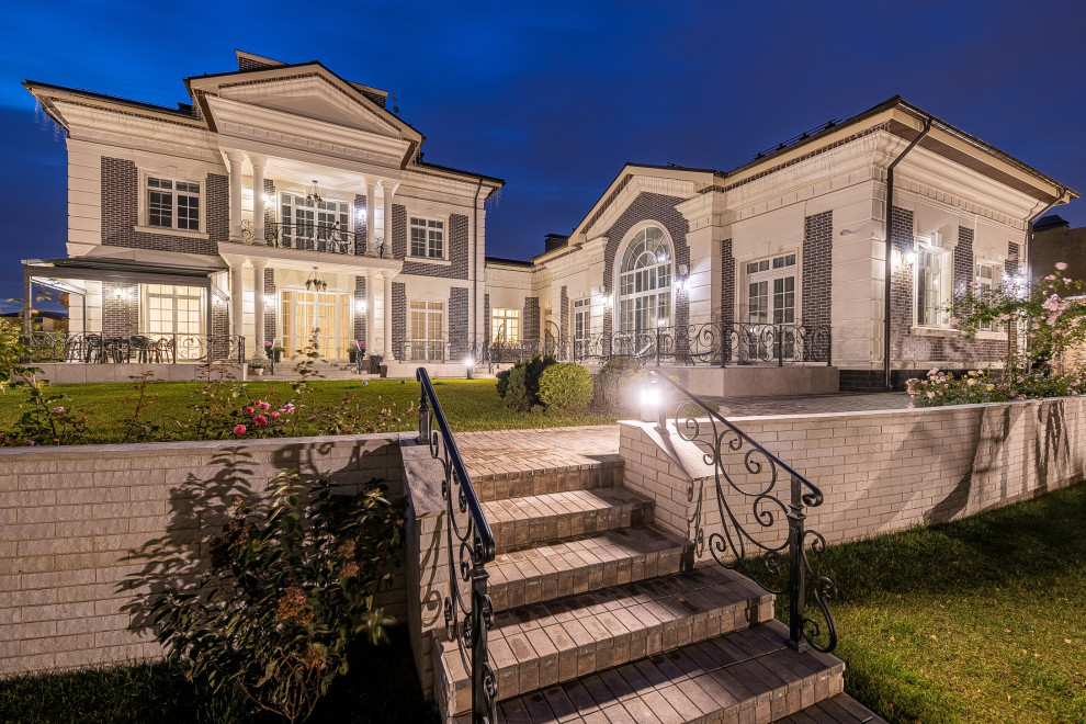 Ландшафтная подсветка участка в КП Миллениум Парк