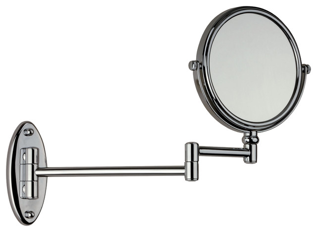 Wall Mounted Double Sided Adjustable Cosmetic Makeup Magnifying Mirror, 3X