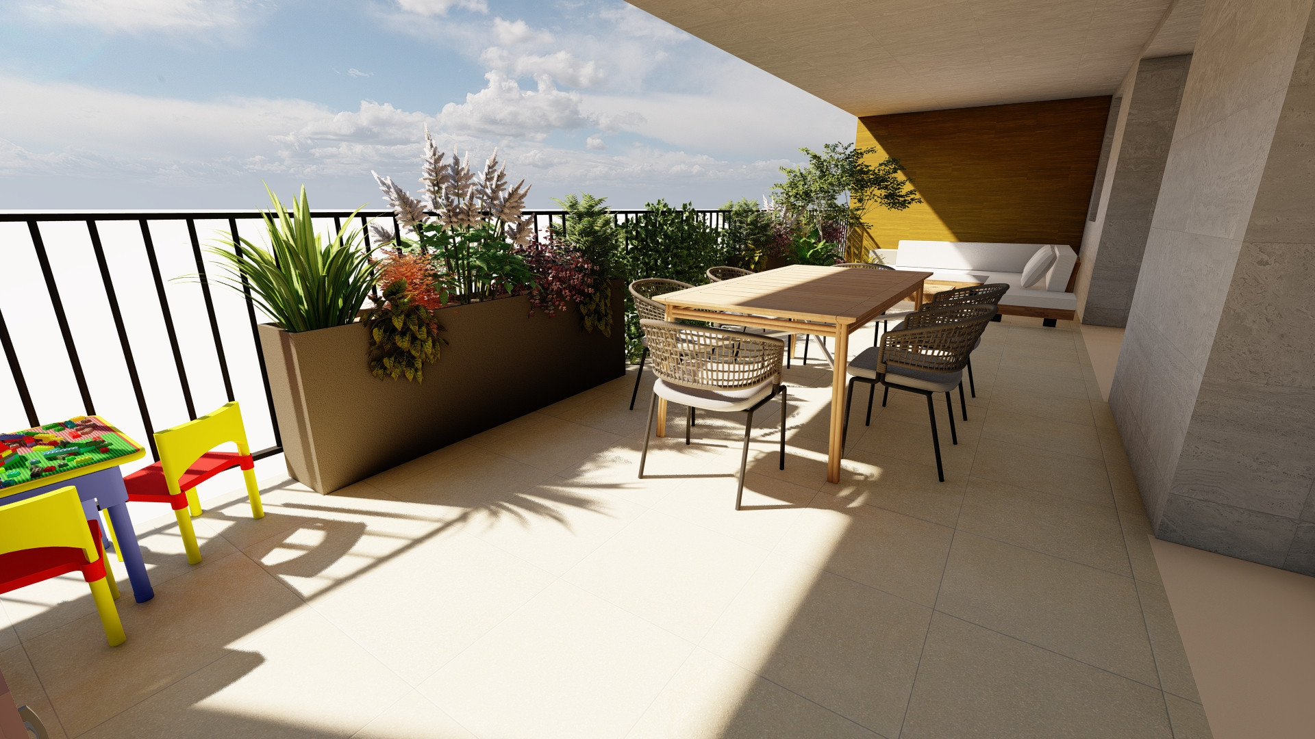 Una stanza all'aperto