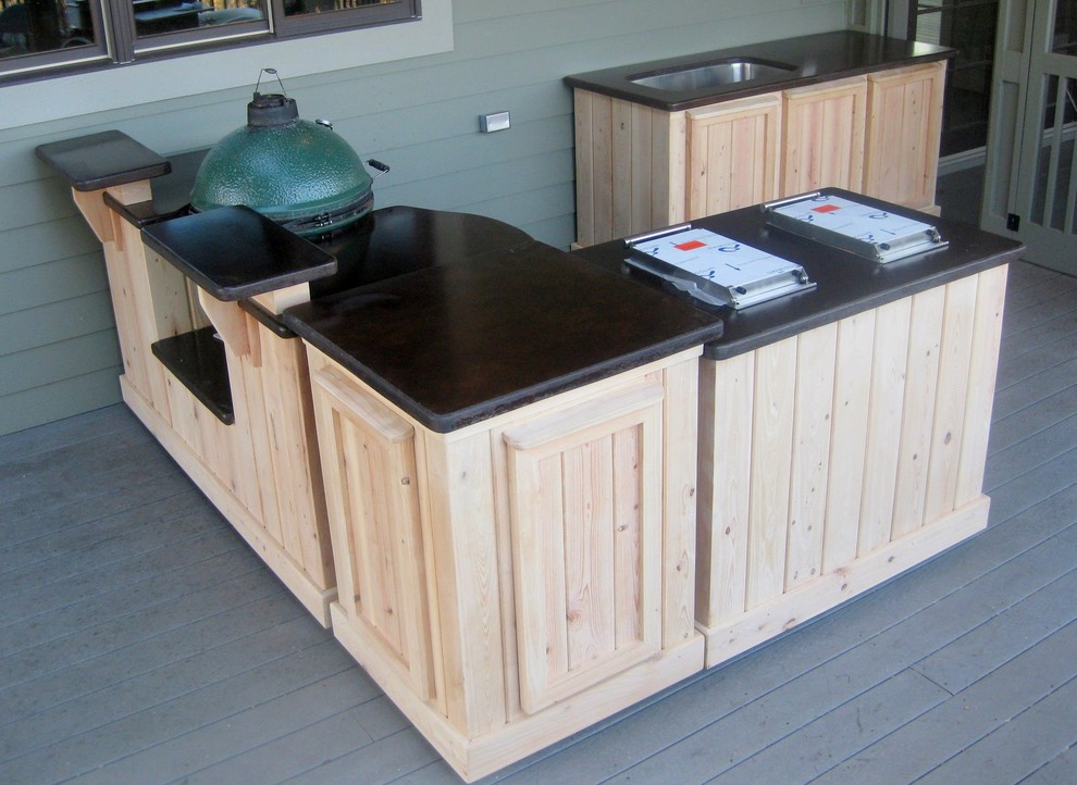 Outdoor Kitchen on Wheels Unique Traditional Exterior Design by Posh Patios Houzz