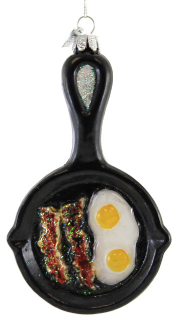 Noble Gems Frying Pan Glass Bacon Eggs Breakfast Skillet Nb0813 ...
