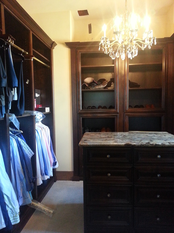 Traditional storage and wardrobe in Orange County.