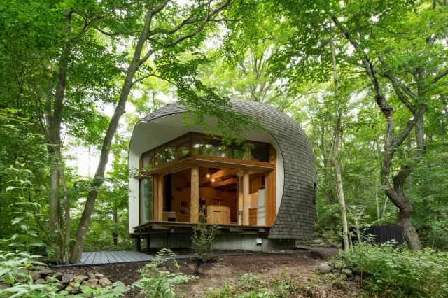 もりのいえ/Shell House - 他の地域 - 遠野未来建築事務所 | Houzz