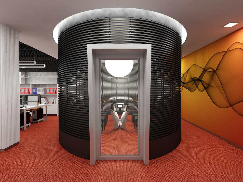 Интерьеры банка  "МИРАФ"