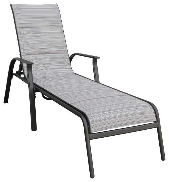 Harrington Padded Sling Chaise Lounge Gray Transitional Outdoor Lounges By Apollo Custom Designs Houzz - South Beach White Aluminum And Navy Sling Stacking Chaise Lounge Harrington Padded Sling Chaise Lounge Gray Transitional Outdoor Lounges By Apollo Custom Designs Houzz - South Beach White Aluminum And Navy Sling Stacking Chaise Lounge