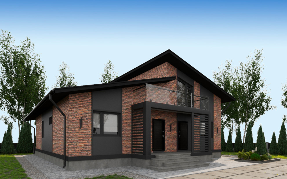 Проект Двухэтажного дома в Тульской области