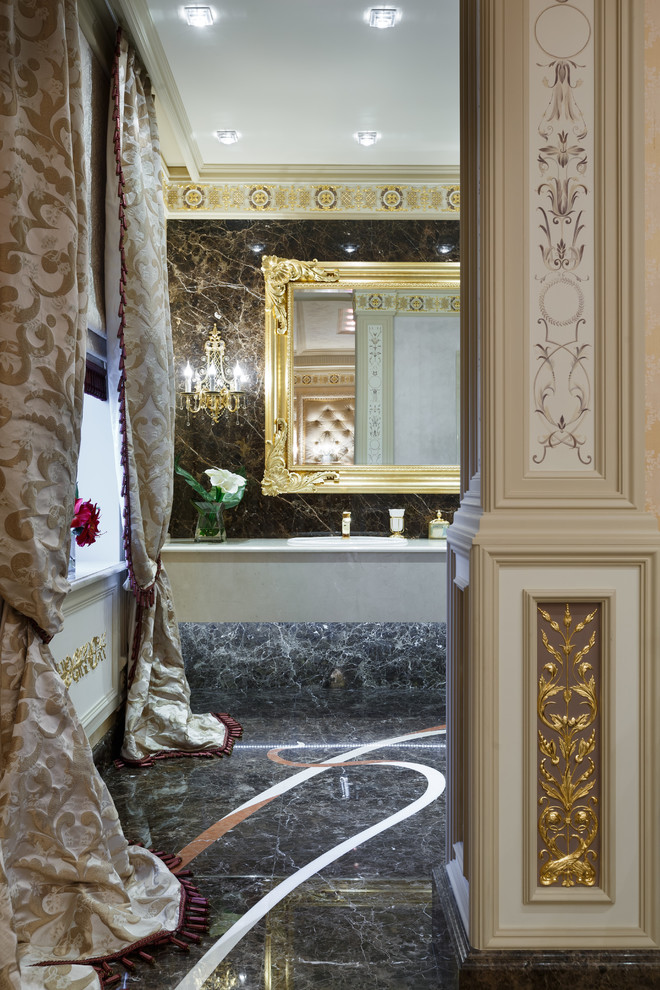 Классический интерьер на Крестовском острове города Петербурга