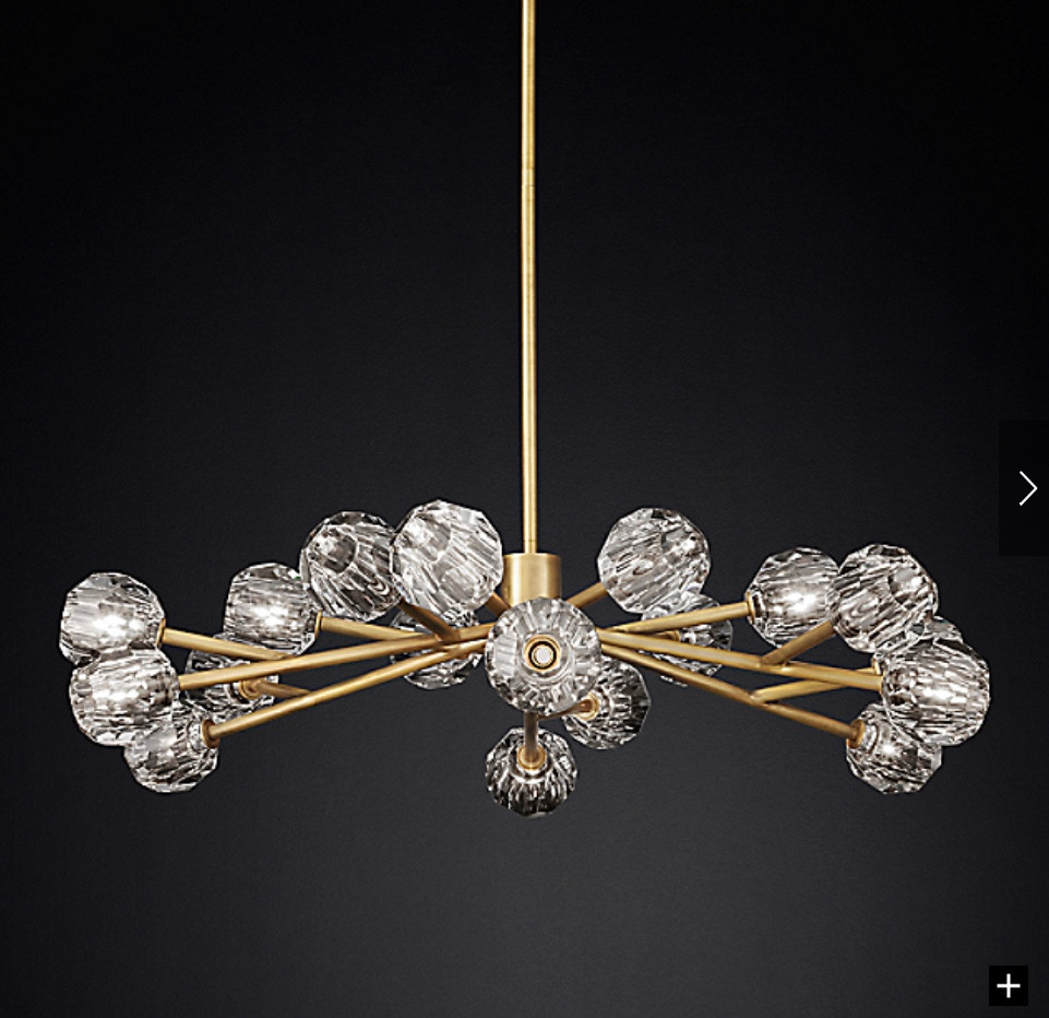 Chandelier Size Above King Bed