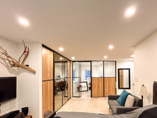 Partitions contemporary-home-office