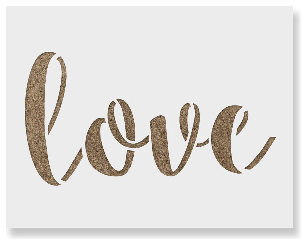 mylar ste Sign Making Stencil Reusable Craft Stencil Faith Word Arrow Stencil