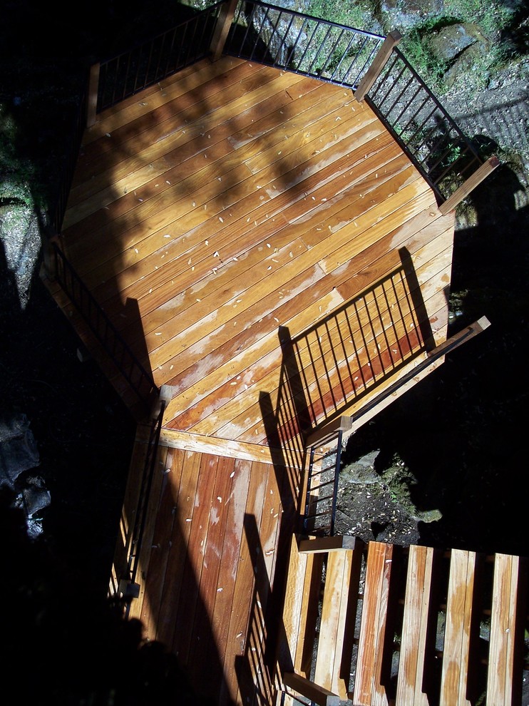 Deck - large backyard deck idea