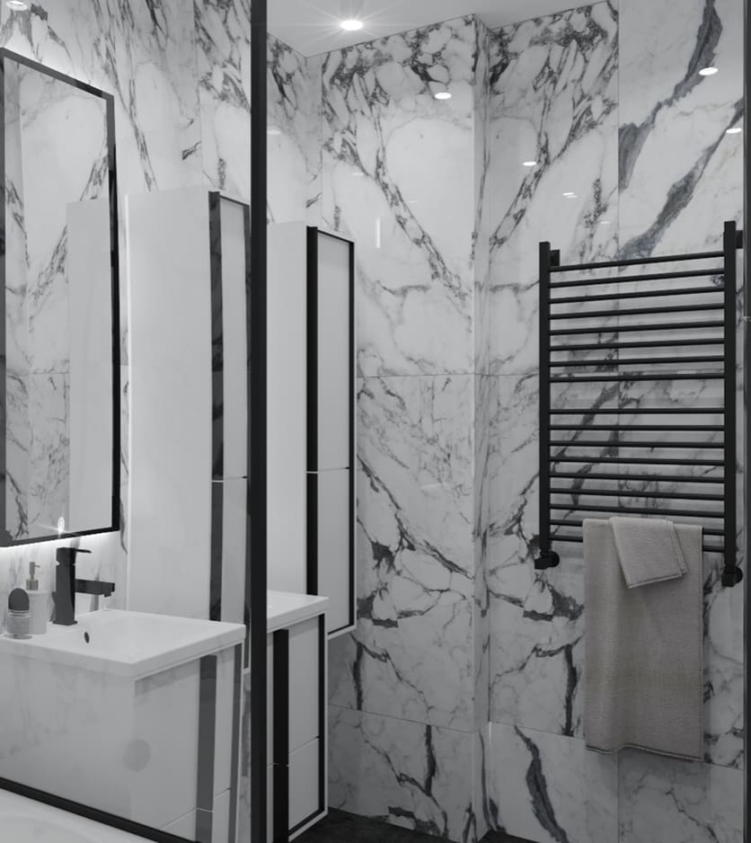 Бульвар Монмартр зимним утром