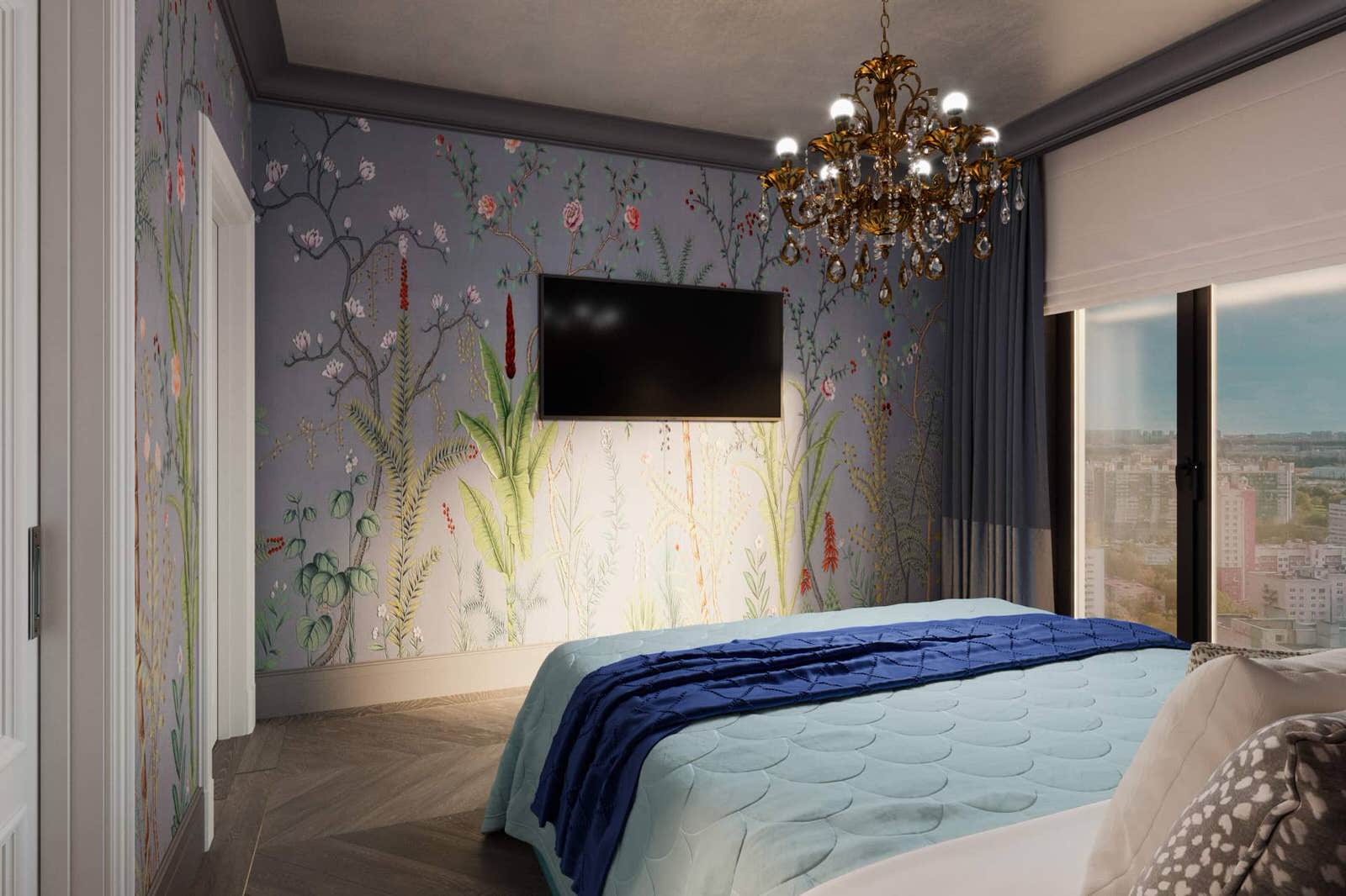 Дизайн и ремонт квартиры в ЖК «Царёв Сад» — Театр контрастов