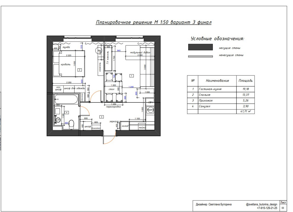 Планировочное решение #ПроектСложныйХарактер