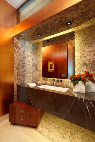 dynamic powder bath contemporary-toalett