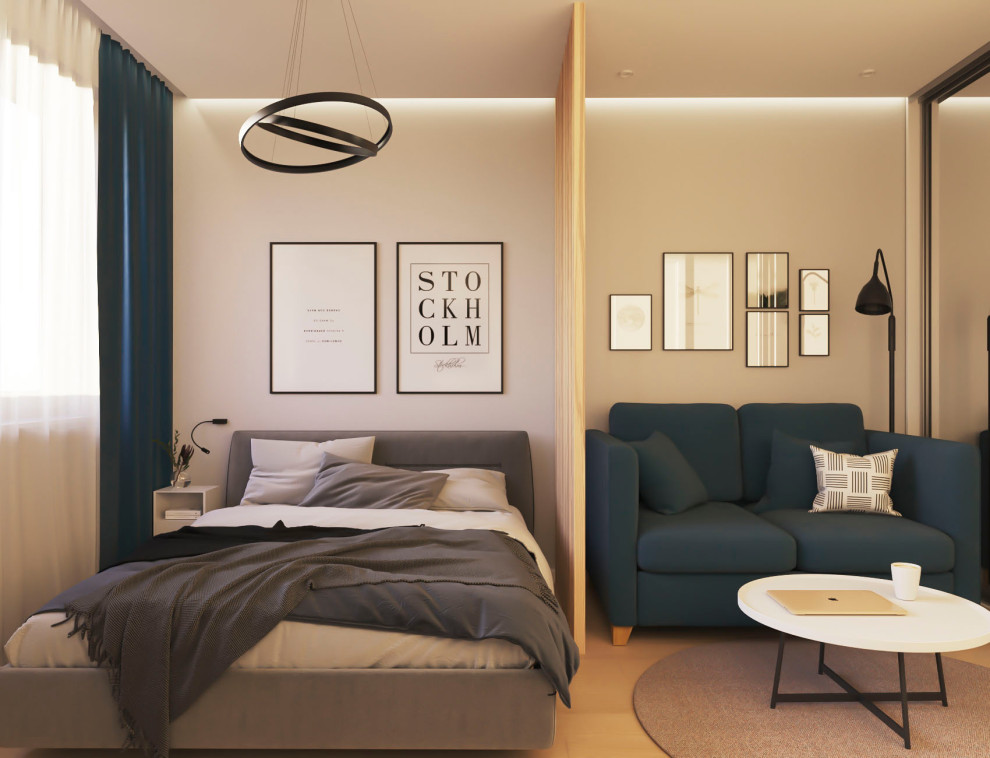 Гостиная-спальня 11 м 2