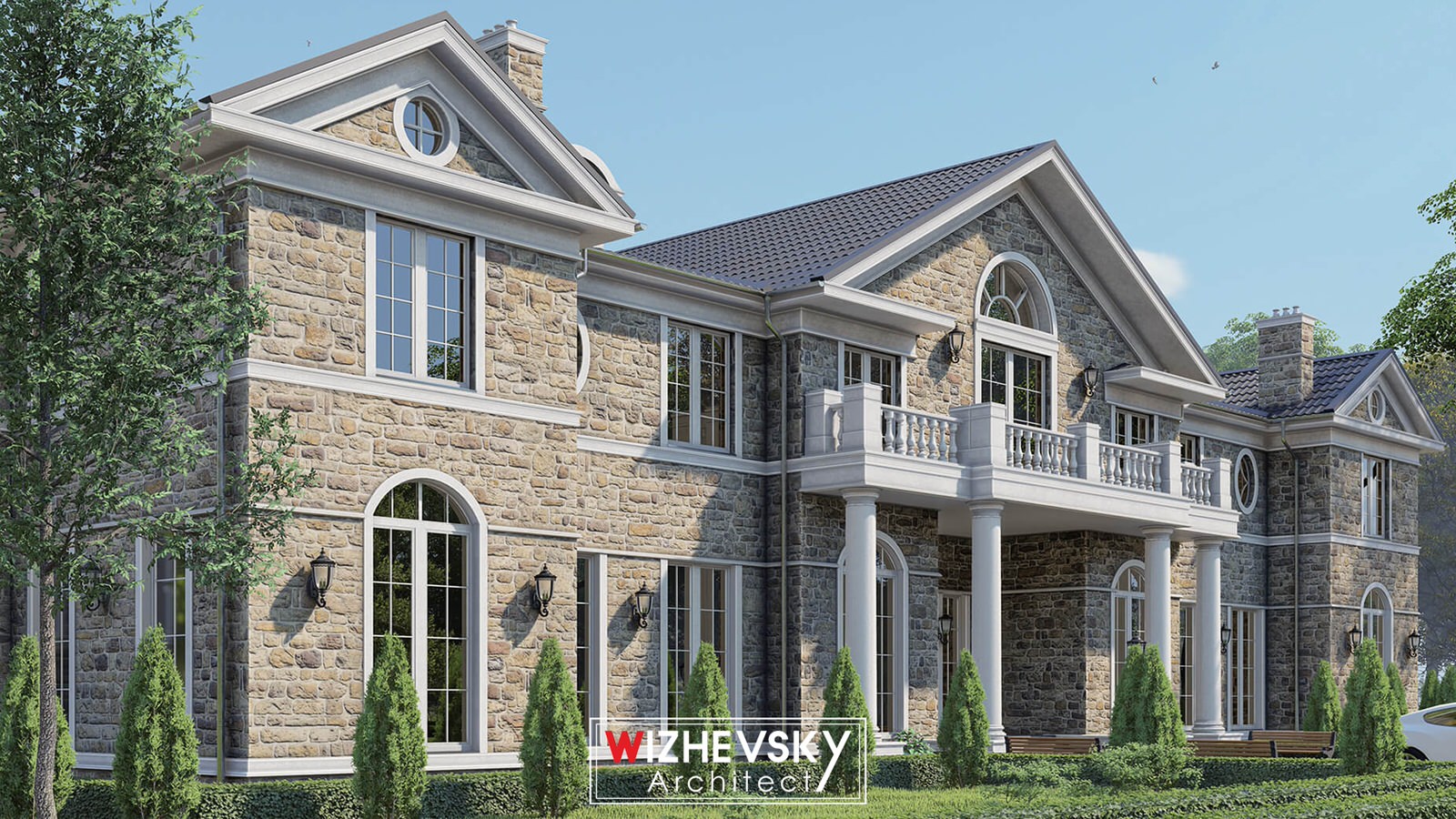 Private Manor — резиденция в стиле неоклассики