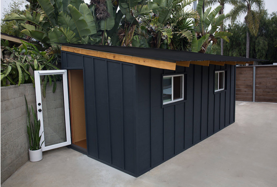 Photo of a midcentury shed and granny flat in San Diego.