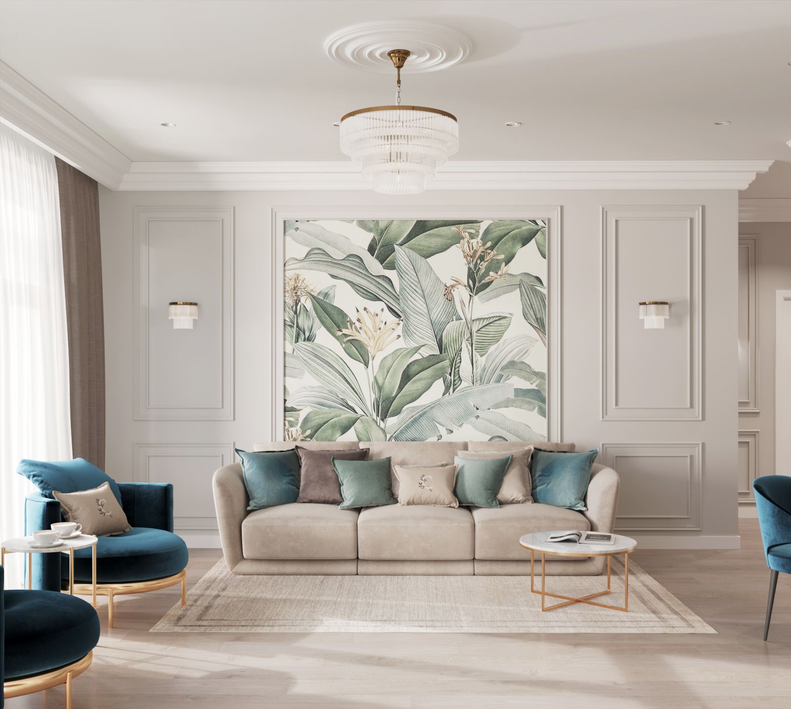 Дизайн-проект дома ЖК Италия Ру г. Новосибирск