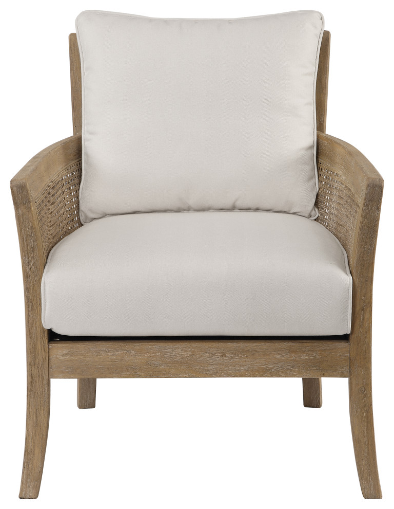 Uttermost Encore Natural Armchair Tropical Armchairs And Accent