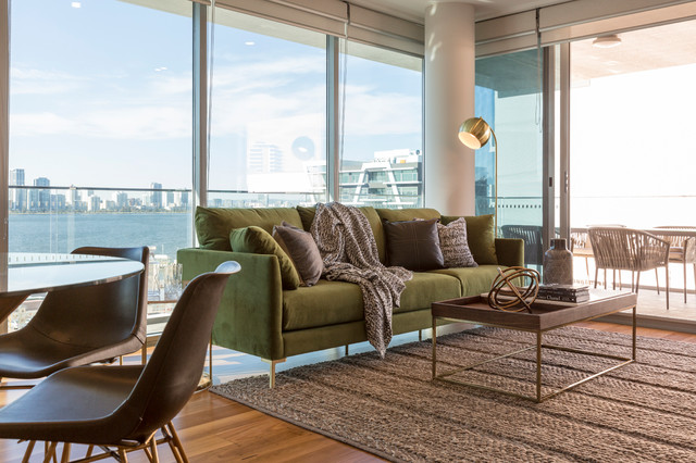 Perth Interior Design modern-vardagsrum