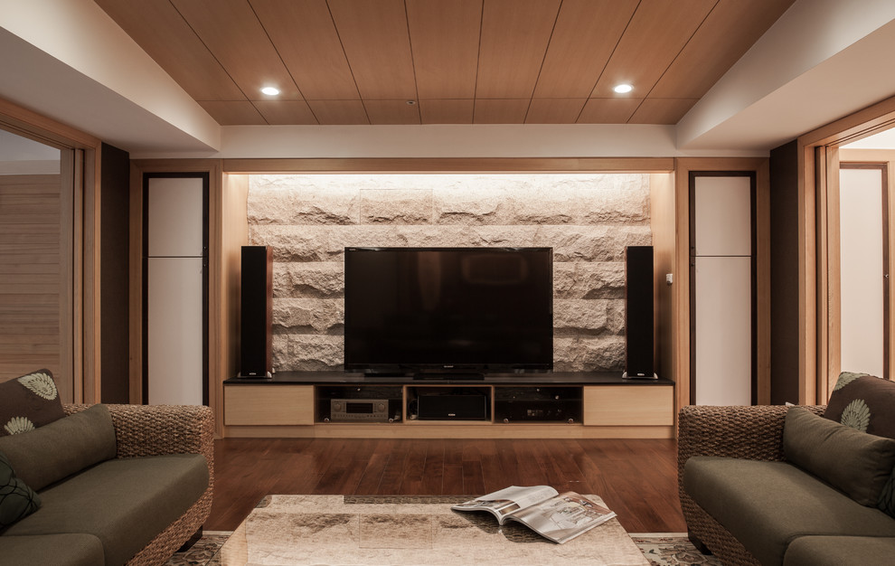 Photo of an asian home theatre in Other.