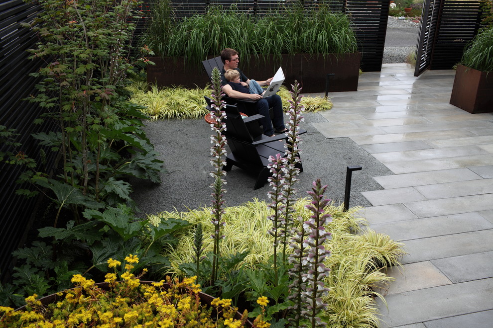 Inspiration for a modern garden in Seattle.