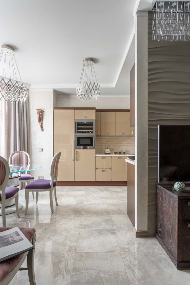 Квартира с ромбами