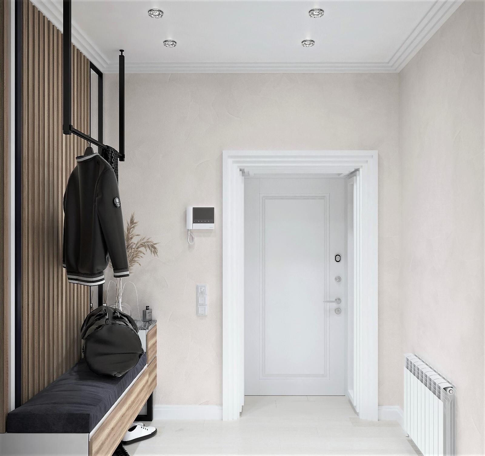 Дизайн интерьера частного дома первого этажа.