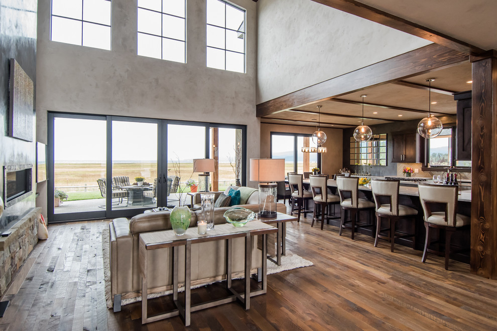 Home design - transitional home design idea