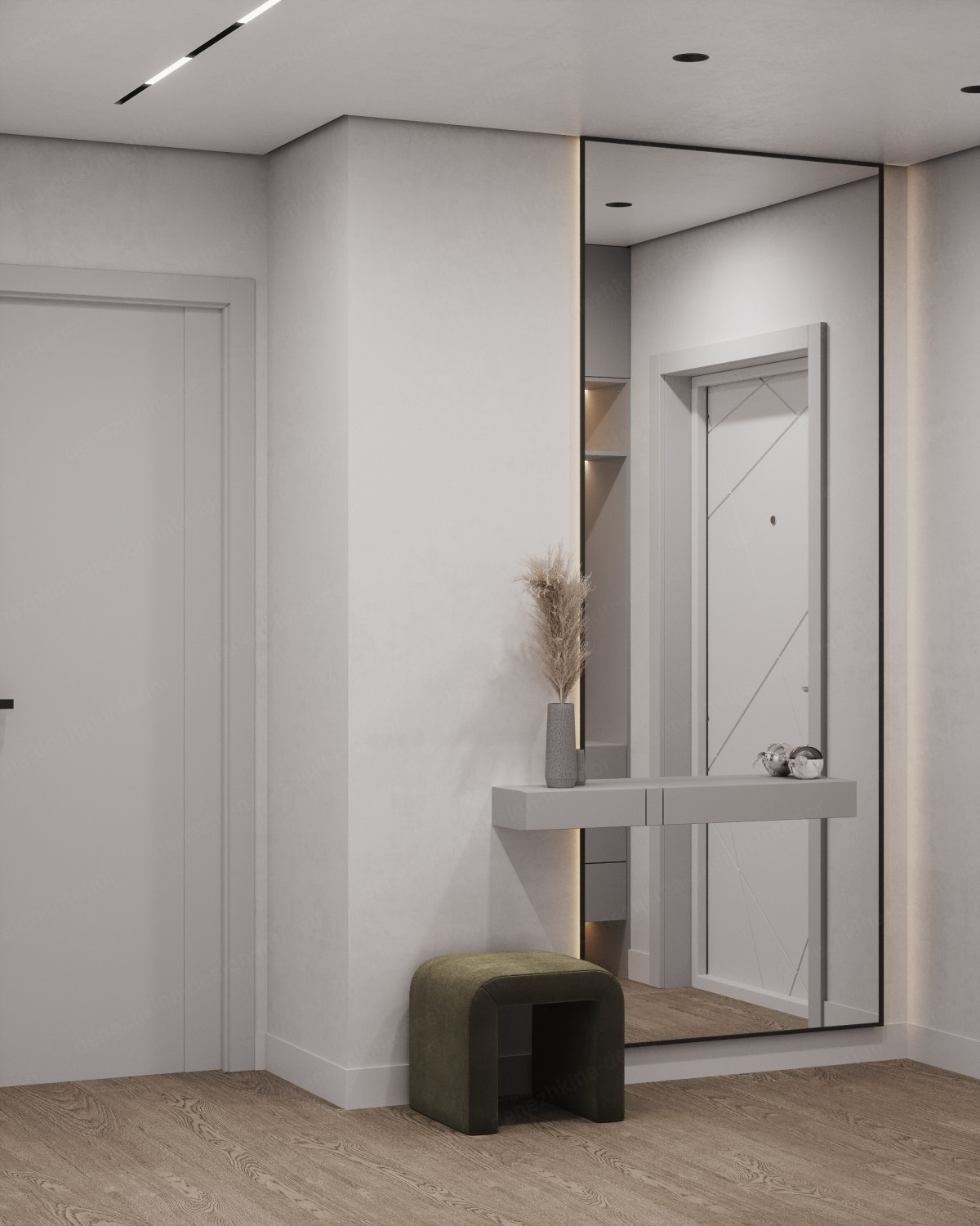 Дизайн проект 3 комнатной квартиры - Красногорск