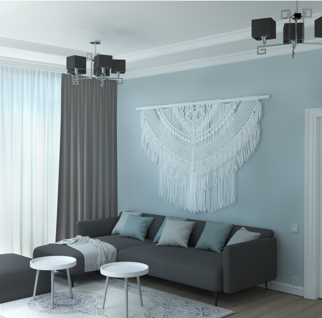 Небольшой частный дом в стиле неоклассика