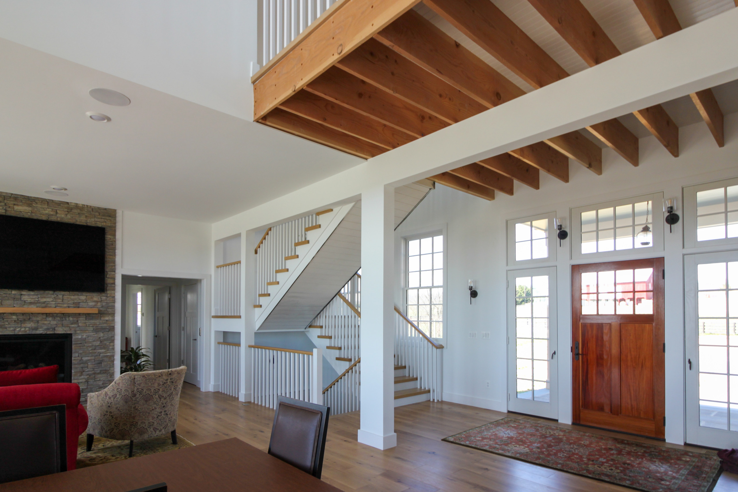 91_U-Shaped Floating Staircase Surrounded by Bucolic Mountain Views, Winchester,