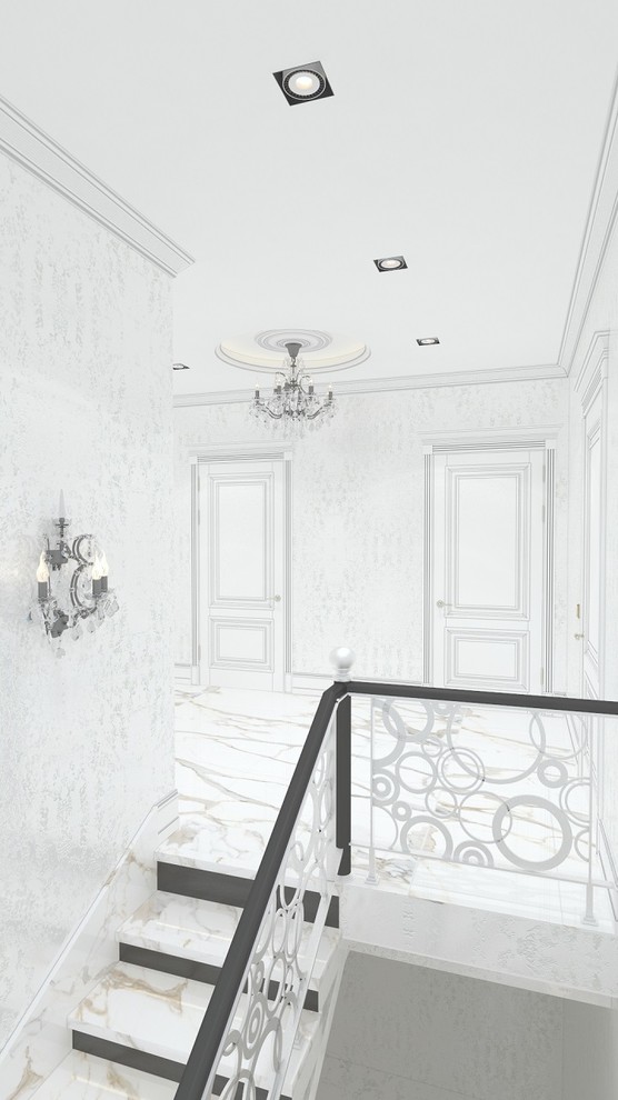 Дизайн-проект дома в стиле современная классика