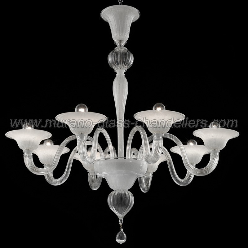 Doge 8 lights Murano glass chandelierary Murano glass chandeliers