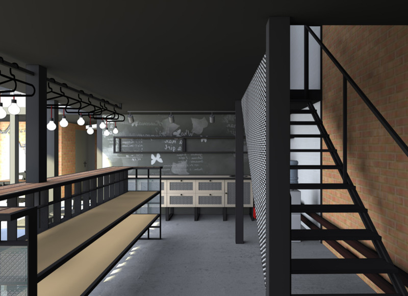 Интерьер офисного пространства компании MDA Fashion Group