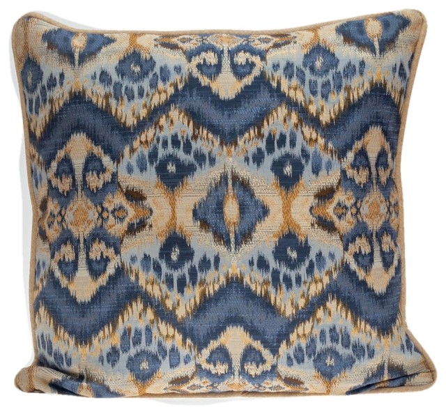 Ikat Pillow Cover Robert Allen Fabric Designer Pillow Cover